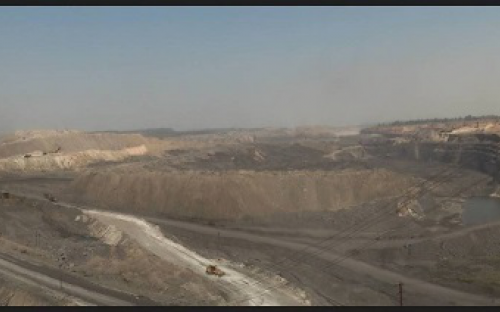 Panoramic View of Gevra Opencast Project, SECL