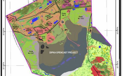 Land Reclamation Monitoring, Dipka OCP, SECL (Year 2017)