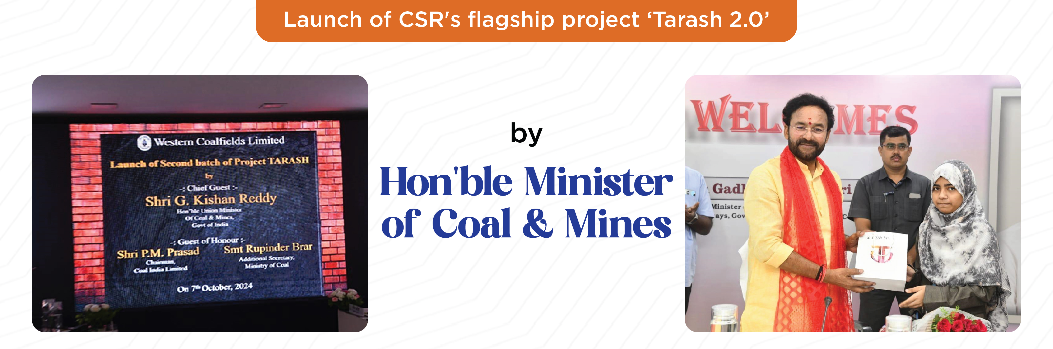 Launch of CSR flagship project 'Tarash 2.0'