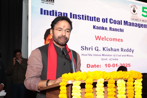 Hon'ble Minister of Coal and Mines Shri G kishan Reddy visited CCL & CMPDI and inaugurated various projects