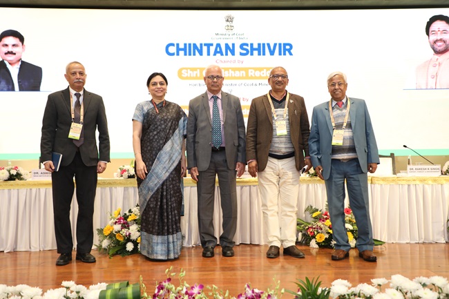 Hon'ble Minister of Coal and Mines Shri G Kishan Reddy attended Chitan shivir at Sushma Swaraj Bhawan,New Delhi