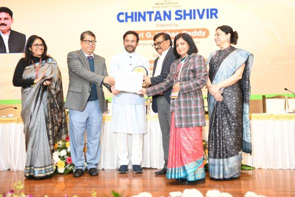 Hon'ble Minister of Coal and Mines Shri G Kishan Reddy attended Chitan shivir at Sushma Swaraj Bhawan,New Delhi